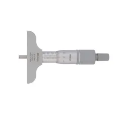 Depth Micrometer Carbide Tipped Rod 0-25mm, 63mm Base