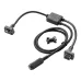 Connection Cable C for U-WAVE for Foot Switch, Straight, with Data Button 02AZE140C Mitutoyo