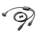 Connection Cable F for U-WAVE for Foot Switch, Straight, without Data Button 02AZE140F Mitutoyo