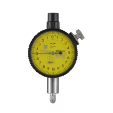 Dial Gauge, Flat Back, ANSI/AGD Type Jewelled Bearing, Shockproof, 0,5mm, 0,002mm