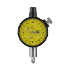 Dial Gauge, Flat Back, ANSI/AGD Type Jewelled Bearing, Shockproof, 0,5mm, 0,002mm