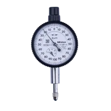 Dial Gauge, Flat Back, ISO Type Jewelled Bearing, 1mm, 0,002mm
