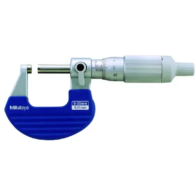 Ratchet Thimble Micrometer 0-25mm, 0,01mm 102-701 Mitutoyo