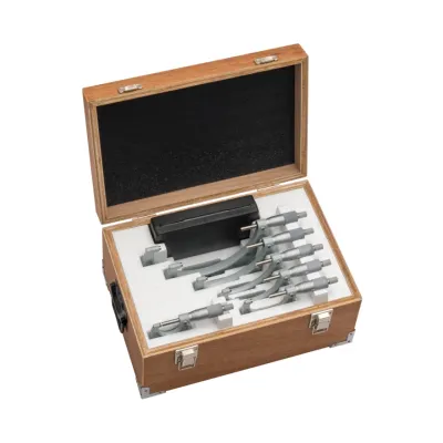 Outside Micrometer Economy Design Set 0-6", (6 pcs.) 103-904-10 Mitutoyo