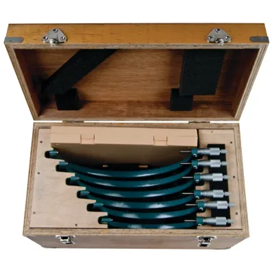 Outside Micrometer Economy Design Set 6-12", (6 pcs.) 103-906 Mitutoyo
