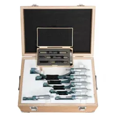 Outside Micrometer Economy Design Set 0-150mm, (6 pcs.), 0,01mm
