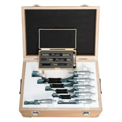 Outside Micrometer Economy Design Set 0-150mm, (6 pcs.), 0,01mm 103-913-50 Mitutoyo