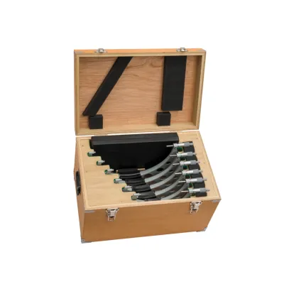 Outside Micrometer Economy Design Set 150-300mm, (6 pcs.), 0,01mm 103-915-10 Mitutoyo