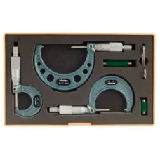 Outside Micrometer Economy Design Set 0-3", (3 pcs.), 0,001"