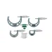 Outside Micrometer Economy Design Set 0-4", (4 pcs.), 0,001" 103-930 Mitutoyo