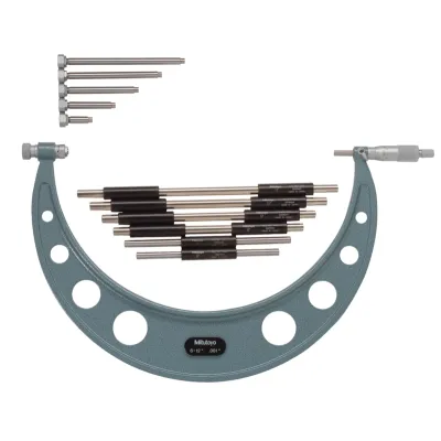 Outside Micrometer Interchangeable Anvil 6-12" 104-138 Mitutoyo