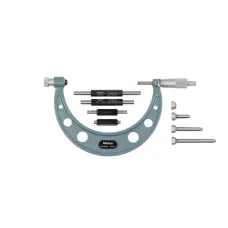 Внешний микрометр со сменной наковальней 50–150 мм