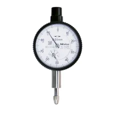 Dial Gauge, Flat Back, ISO Type 5mm, 0,01mm