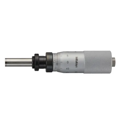 Micrometer Head, Differential Screw 0-1mm, 0,0001mm, Flat 110-106-10 Mitutoyo