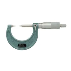 Point Micrometer with Carbide Tip 0-25mm, 15° Tip