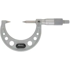 Point Micrometer with Hardened Tip 25-50mm, 30° Tip