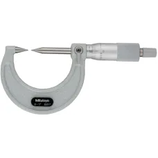 Point Micrometer with Carbide Tip 0-1", 30° Tip