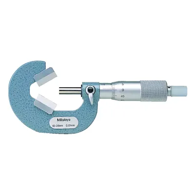 3 Flute V-Anvil Micrometer 10-25mm 114-102 Mitutoyo