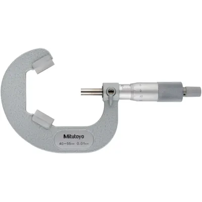 3 Flute V-Anvil Micrometer 40-55mm 114-104 Mitutoyo
