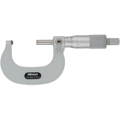 Tube Micrometer, Spherical Anvil 25-50mm 115-116 Mitutoyo