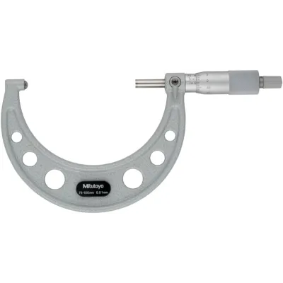 Tube Micrometer, Spherical Anvil 75-100mm 115-118 Mitutoyo