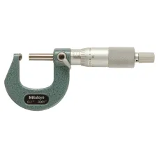 Tube Micrometer, Spherical Anvil 0-1"