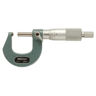 Tube Micrometer, Spherical Anvil 0-1" 115-153 Mitutoyo