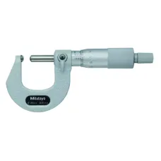 Tube Micrometer, Spherical Anvil/Spindle 0-25mm