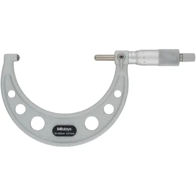 Tube Micrometer, Spherical Anvil/Spindle 75-100mm 115-218 Mitutoyo