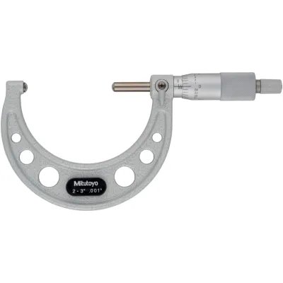 Tube Micrometer, Spherical Anvil/Spindle 2-3" 115-243 Mitutoyo