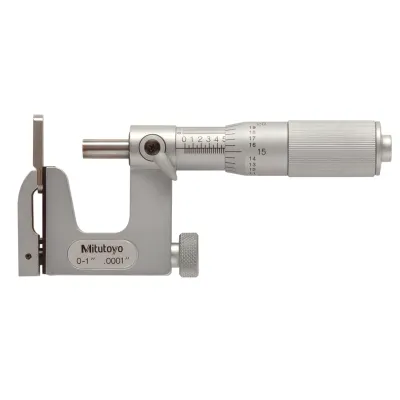 Interchangeable Anvil Micrometer 0-1" 117-107 Mitutoyo