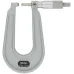 Sheet Metal Micrometer 0-25mm, Flat Anvil/Spindle, 100mm Throat 118-101 Mitutoyo Sheet Metal Micrometer 0-25mm, Flat Anvil/Spindle, 100mm Throat 118-101 Mitutoyo