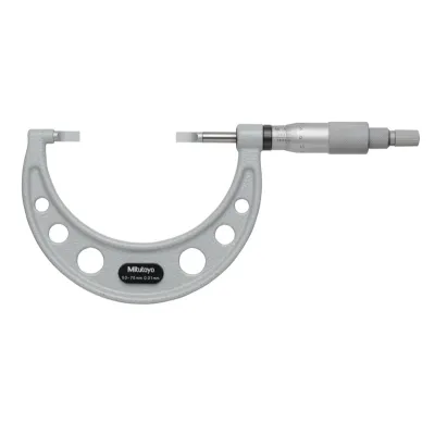 Blade Micrometer, Hardened Steel Blade 50-75mm, 0,75mm Blade 122-103-10 Mitutoyo