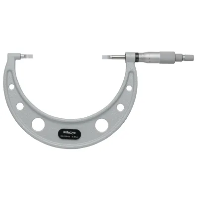 Blade Micrometer, Hardened Steel Blade 100-125mm, 0,75mm Blade 122-105-10 Mitutoyo