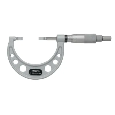 Blade Micrometer, Hardened Steel Blade 25-50mm, 0,4mm Blade 122-112-10 Mitutoyo