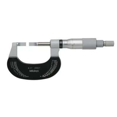 Blade Micrometer, Hardened Steel Blade 0-1", 0,75mm Blade 122-125-10 Mitutoyo