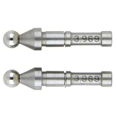 Interchangeable Ball Anvil/Spindle Tip 3,969mm (5/32") 124-809 Mitutoyo