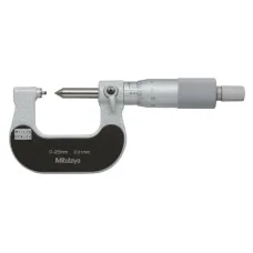 Screw Thread Micrometer 0-25mm, 1-1,75mm/24-14TPI