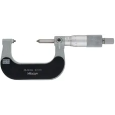Screw Thread Micrometer 25-50mm, 0,4-0,5mm/64-48TPI