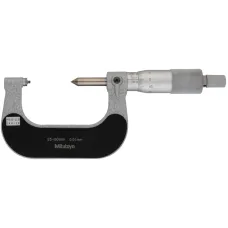 Screw Thread Micrometer 25-50mm, 0,6-0,9mm/44-28TPI