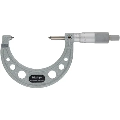 Screw Thread Micrometer 50-75mm, 0,6-0,9mm/44-28TPI 125-111 Mitutoyo
