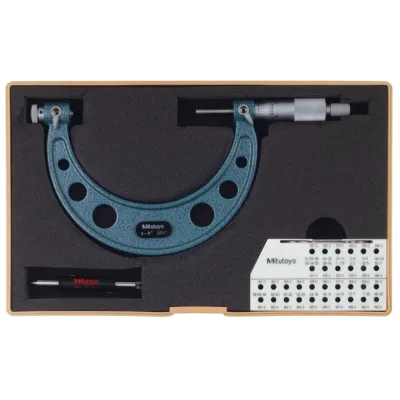 Screw Thread Micrometer Interchangeable Tips, 3-4" 126-140 Mitutoyo