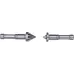 Interchangeable Tips 0,4-0,5mm/64-48TPI 126-801 Mitutoyo
