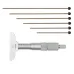 Depth Micrometer, Interchangeable Rods 0-150mm, 63mm Base 129-112 Mitutoyo Depth Micrometer, Interchangeable Rods 0-150mm, 63mm Base 129-112 Mitutoyo