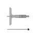 Depth Micrometer, Interchangeable Rods 0-50mm, 101mm Base 129-113 Mitutoyo