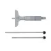 Depth Micrometer, Interchangeable Rods 0-3", 2,5" Base 129-126 Mitutoyo Depth Micrometer, Interchangeable Rods 0-3", 2,5" Base 129-126 Mitutoyo
