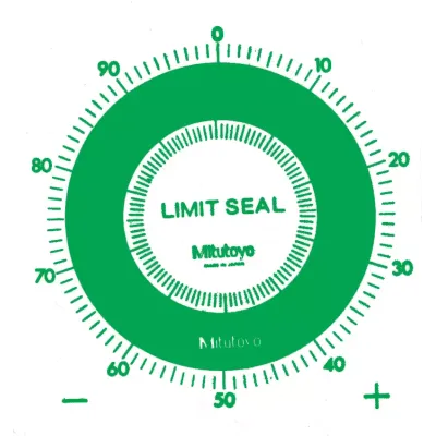 Limit Stickers Set Green 10 pcs. 136421 Mitutoyo