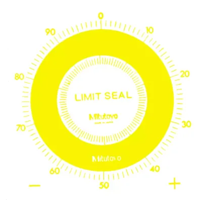 Limit Stickers Set Yellow 10 pcs. 136422 Mitutoyo