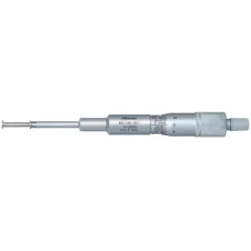 Groove Micrometer, Non-Rotating Spindle 0-25mm, 6,35mm Flange