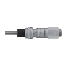 Micrometer Head, Small Standard Type 0-13mm, 0,01mm, Flat, with Spindle Lock